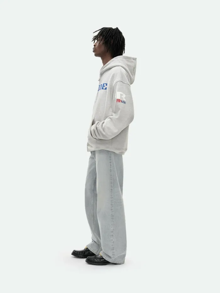 RHUDE RACING ZIPUP HOODIE Men Rhude Sweatshirts