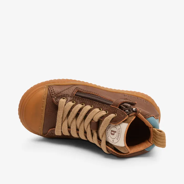 ryan brown Brown KIDS Sneakers bisgaardshoes