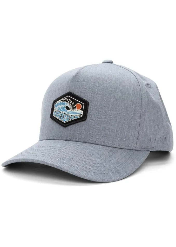 Sevens Hat Grey Heather Men Vissla Accessories