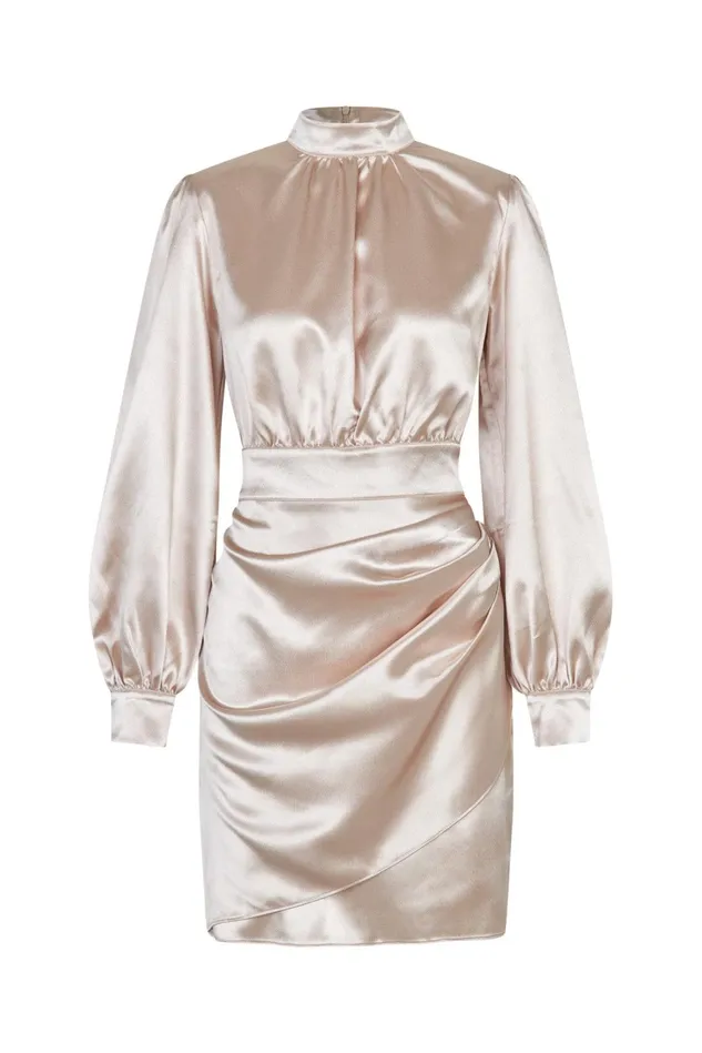 Shine Dress 8211 Champagne Women Cras Dresses