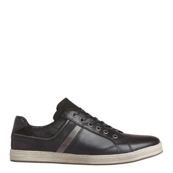 Shoes Men Windsor Smith ART157 BLACK LEATHER SHOES