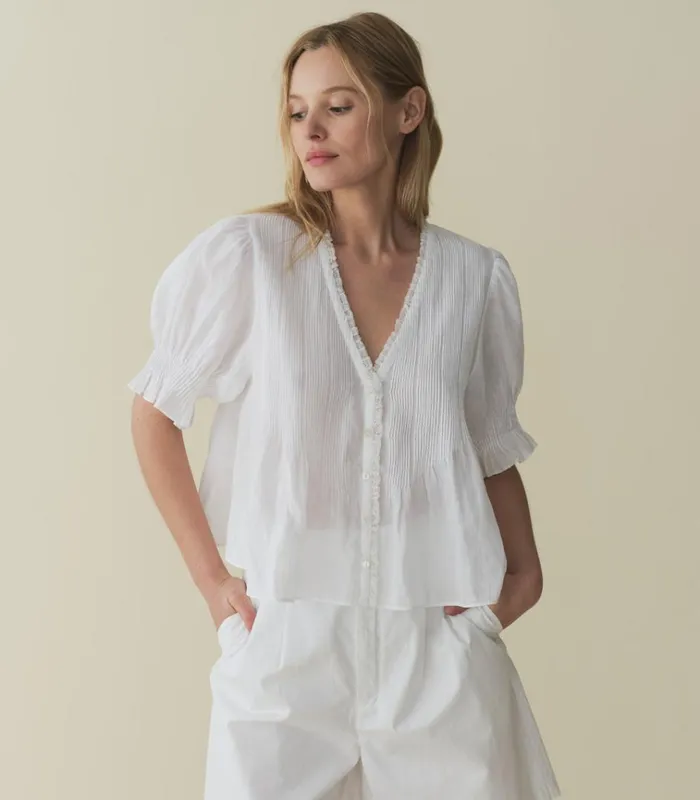 Shop KARLIE TOP Salt DEN Tops