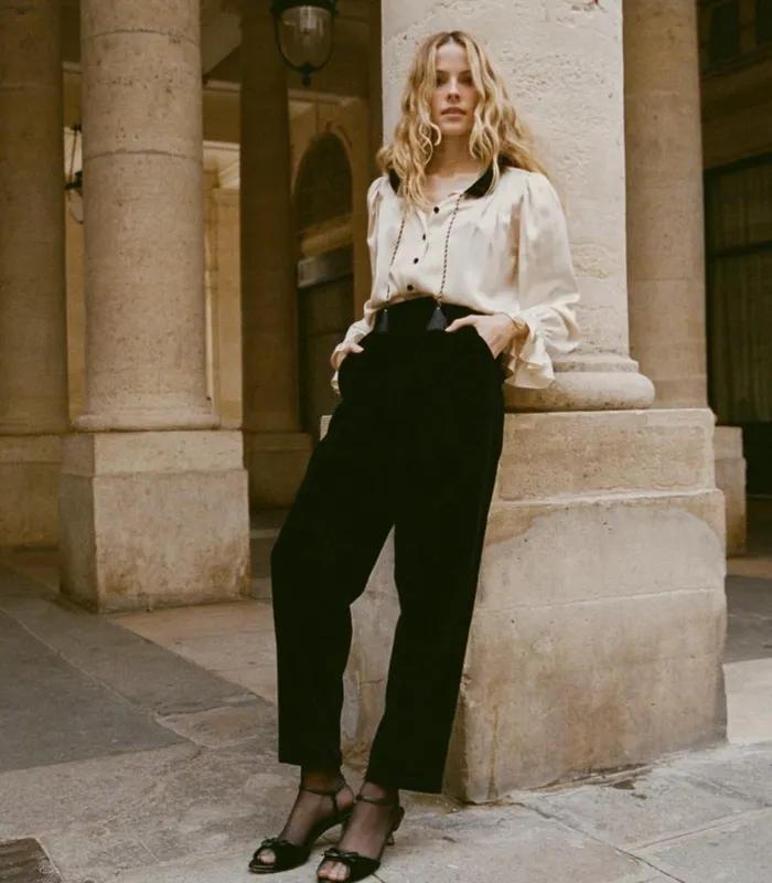 Shop MABELLE PANT Black DEN Pants and Shorts