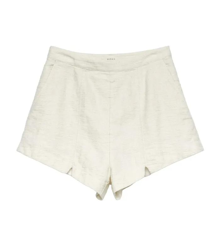 Shop MAVEN SHORT Sweet Almond DEN Pants and Shorts