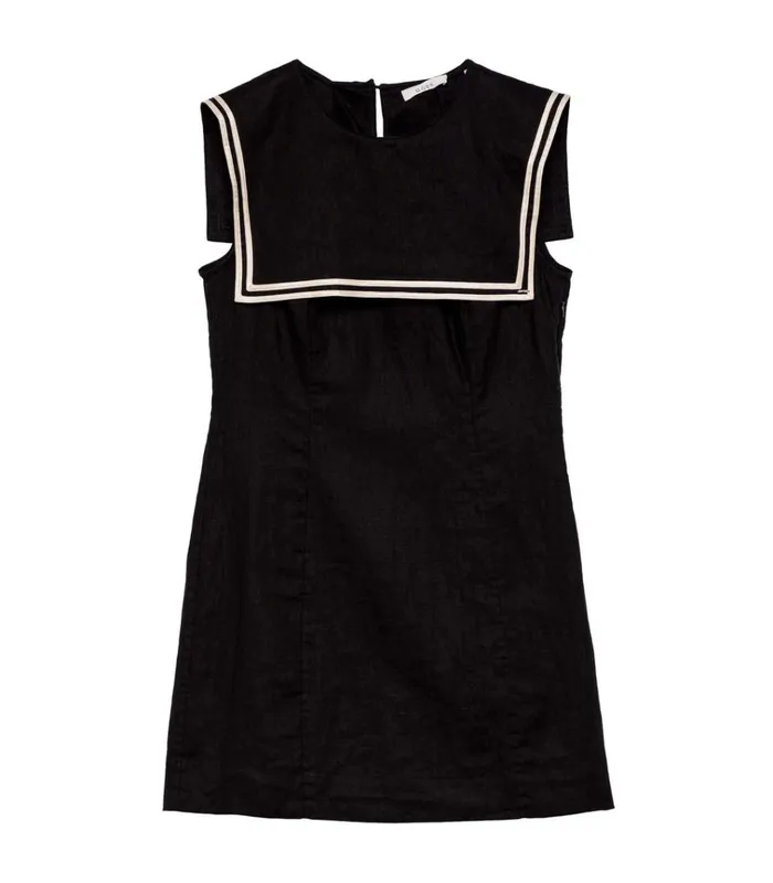 Shop MONROE DRESS Black DEN Dresses