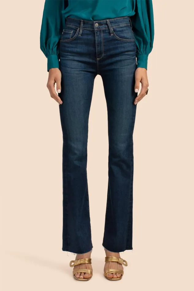 SHOP Trina Turk ALL BOTTOMS AG DARK WASH FARRAH BOOTCUT JEAN