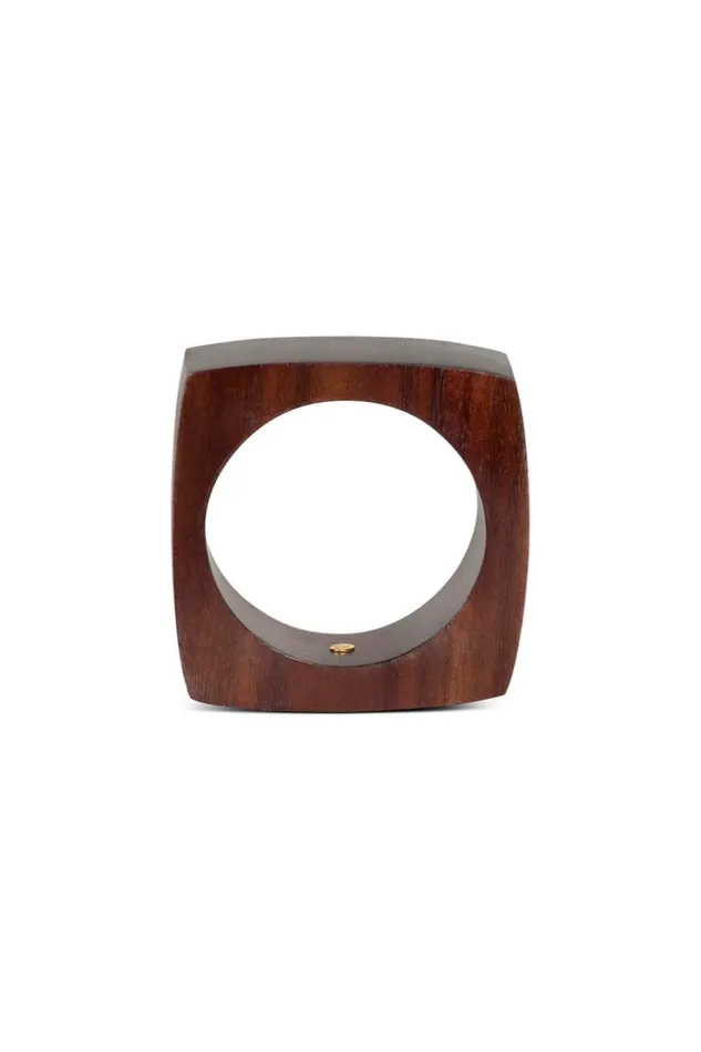 SHOP Trina Turk JEWELRY KJL WOOD SQUARE BANGLE