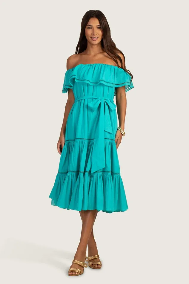 SHOP Trina Turk MIDI DRESSES SALIMA DRESS