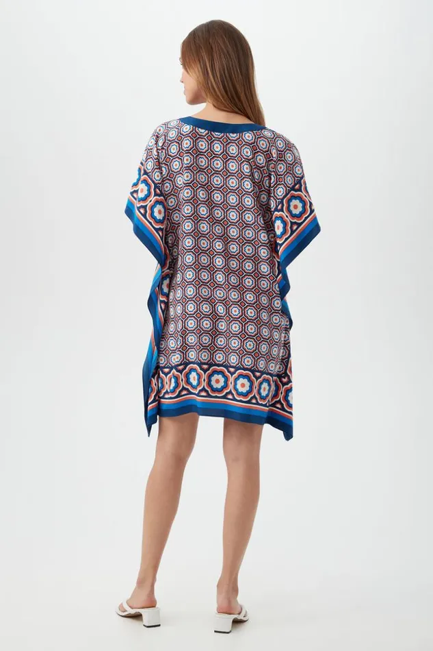 SHOP Trina Turk MINI DRESSES MOROCCAN MOSAIC THEODORA CAFTAN DRESS
