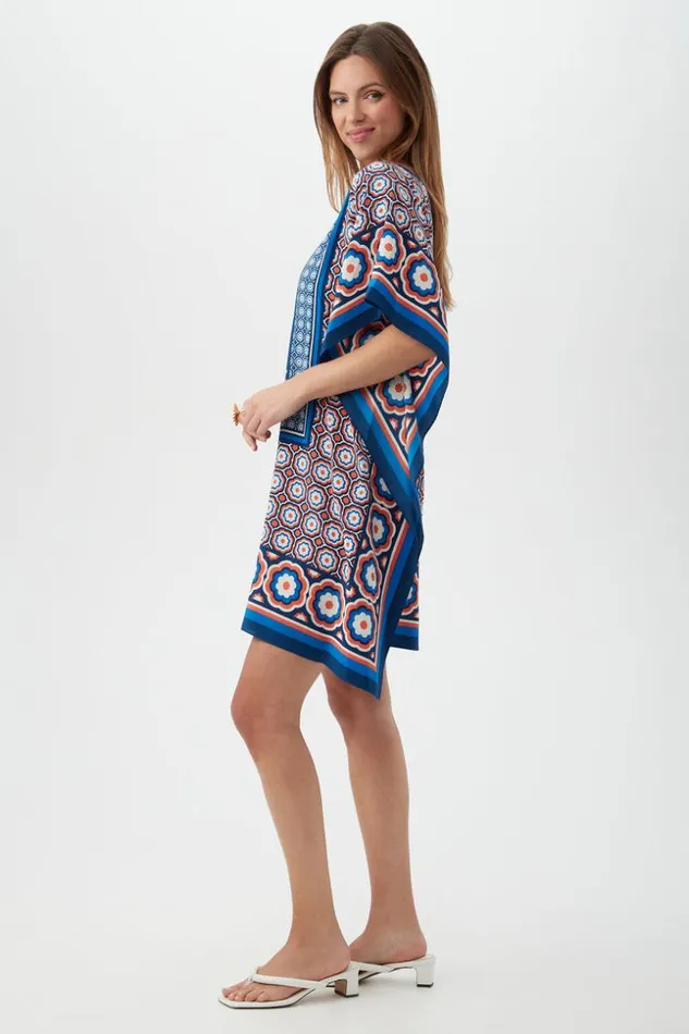 SHOP Trina Turk MINI DRESSES MOROCCAN MOSAIC THEODORA CAFTAN DRESS