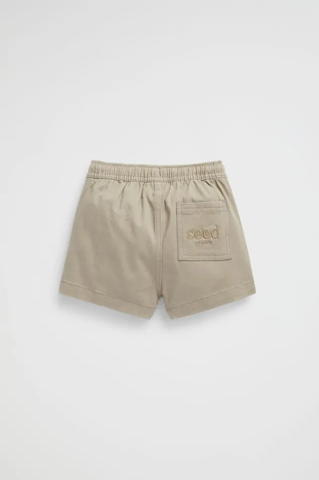 Shorts Baby Seed Heritage Core Logo Short Light Oak