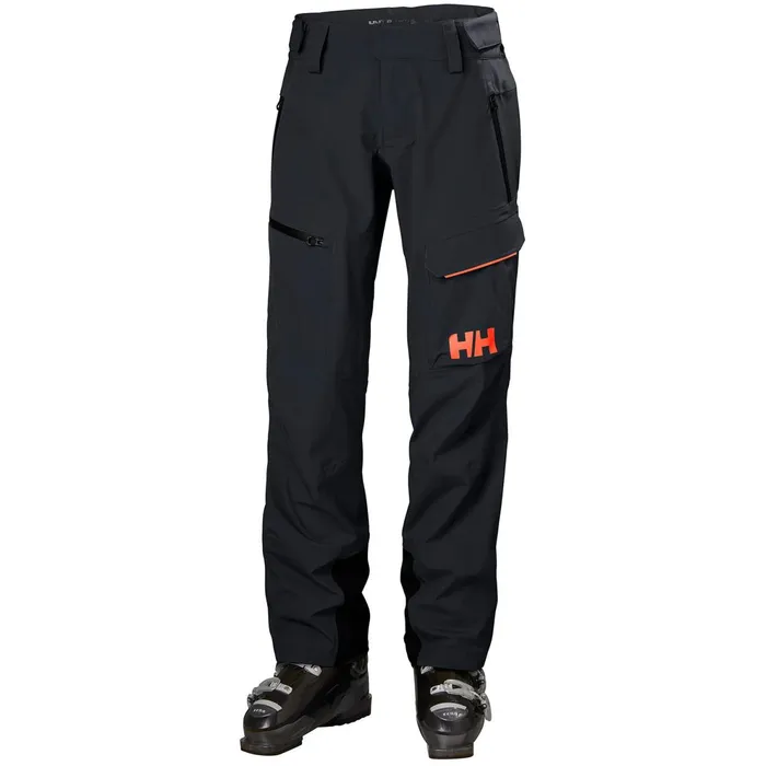 Ski Pants Women Helly Hansen AURORA SHELL 20 STRETCH SKI PANTS 983 Slate