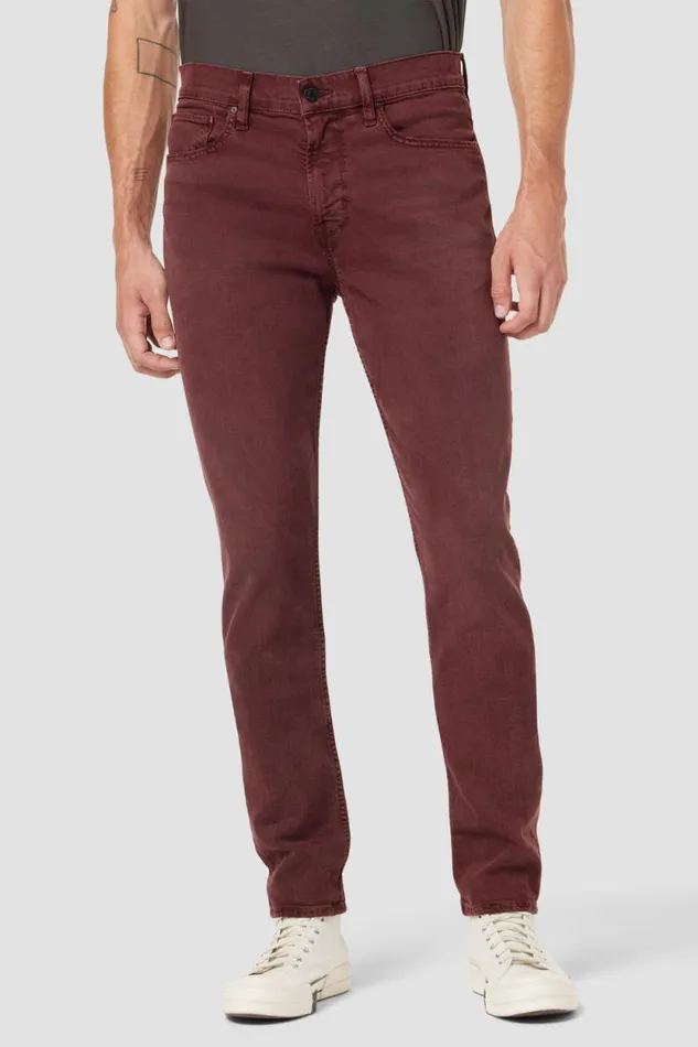 Skinny Men Hudson Jeans Axl Slim Jean Plum