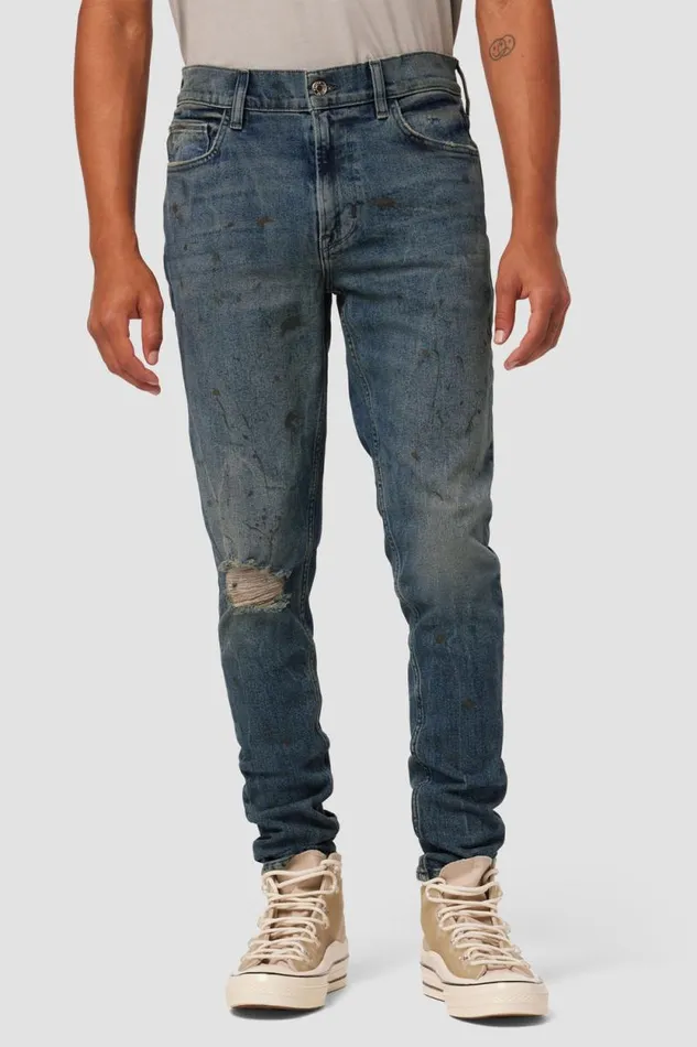 Skinny Men Hudson Jeans Zack Skinny Jean Indigo Oil