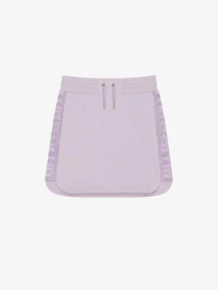 Skirt In Fleece Lilac Kids Givenchy