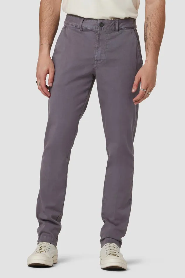 Slim Men Hudson Jeans Classic Slim Straight Chino Metal