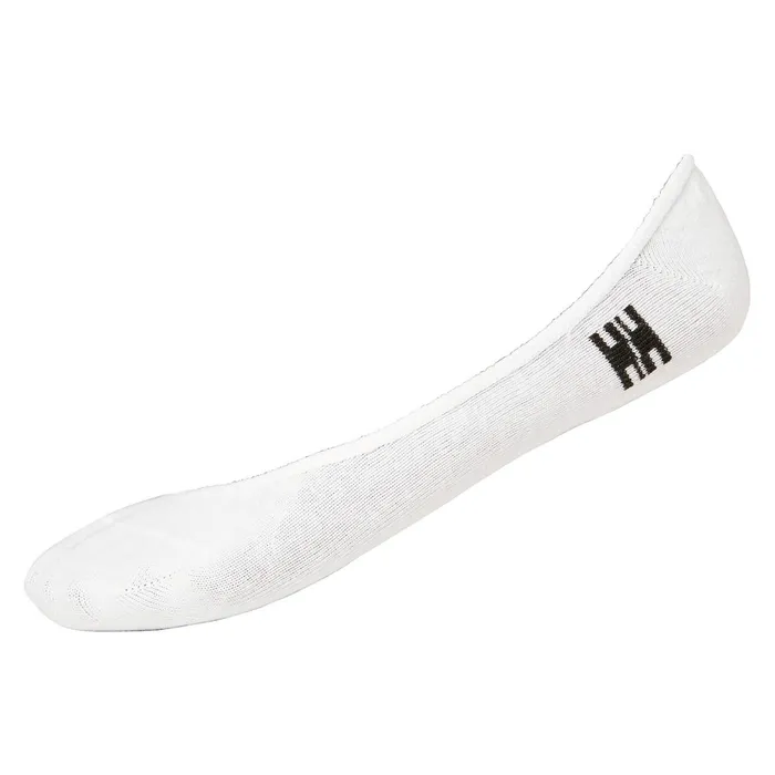 Socks WomenMen Helly Hansen 3PACK COTTON INVISIBLE SOCK 001 White