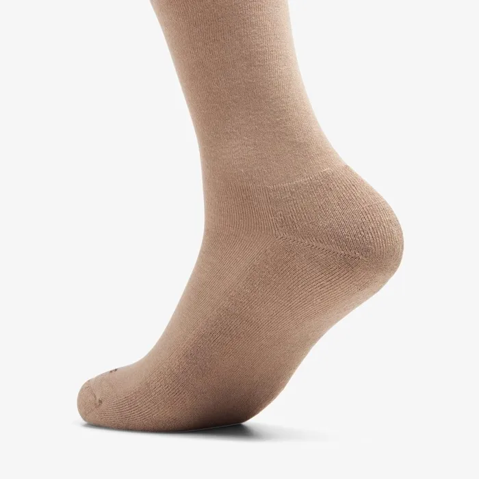 Solid Crew Sock Taupe Men Clarks Accessories