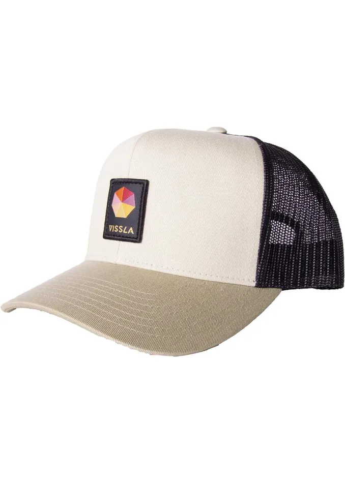 Spectrum Eco Trucker Hat Khaki Men Vissla Accessories