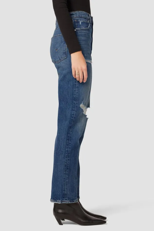 Straight Women Hudson Jeans Jade HighRise Straight Loose Fit Jean Asteroid Straight Women Hudson Jeans Jade HighRise Straight Loose Fit Jean Asteroid