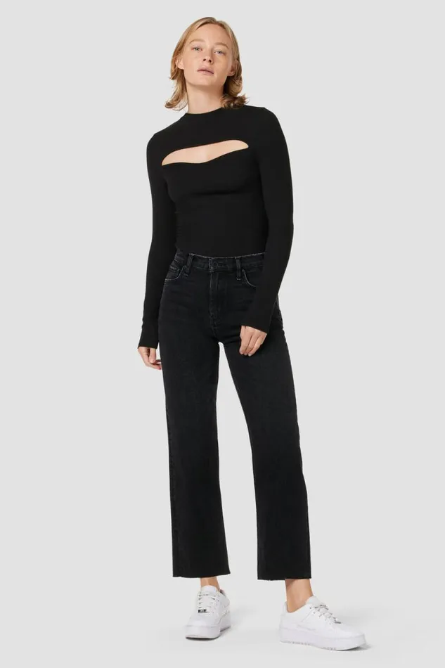 Straight Women Hudson Jeans Remi HighRise Straight Ankle Jean Fade To Black Straight Women Hudson Jeans Remi HighRise Straight Ankle Jean Fade To Black