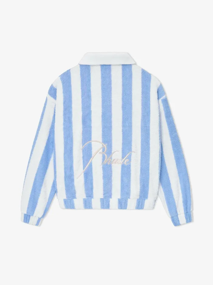 STRIPED LOOP TERRY POLO Men Rhude Shirts STRIPED LOOP TERRY POLO Men Rhude Shirts