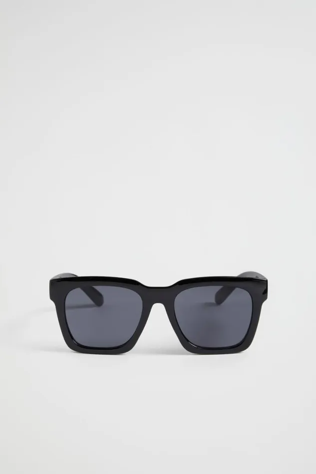 Sunglasses Teen Girl Seed Heritage Classic Square Sunglasses Black