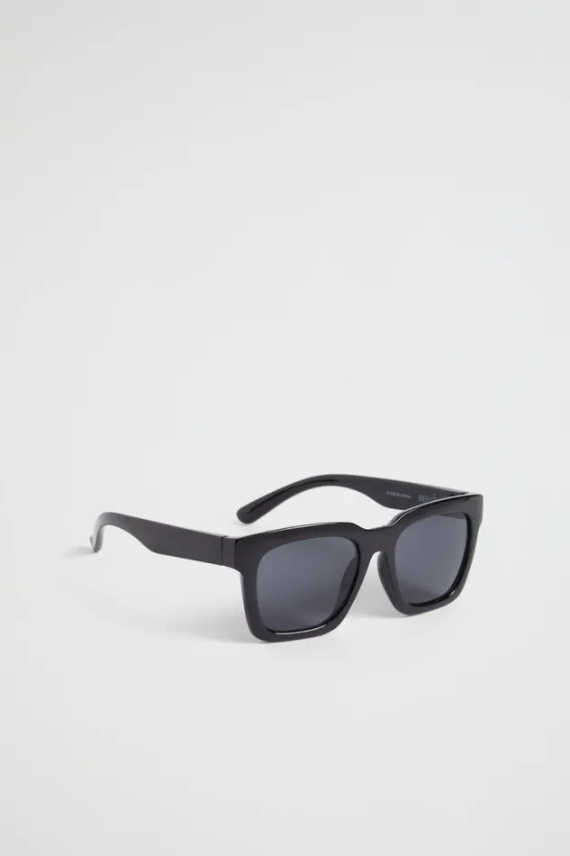 Sunglasses Teen Girl Seed Heritage Classic Square Sunglasses Black