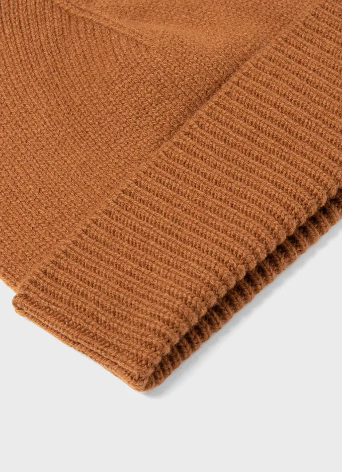 SUNSPEL Hats Scarves Gloves Scottish Lambswool Hat Dark Camel 8211 MenWomen