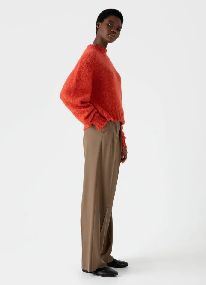 SUNSPEL Knitwear Mohair Silk Crew Neck Jumper Magma 8211 Women