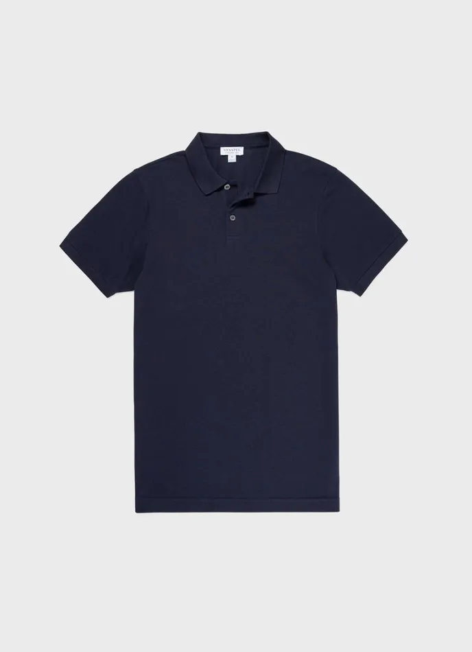 SUNSPEL Polo Shirts Piqu Polo Shirt Navy 8211 Men