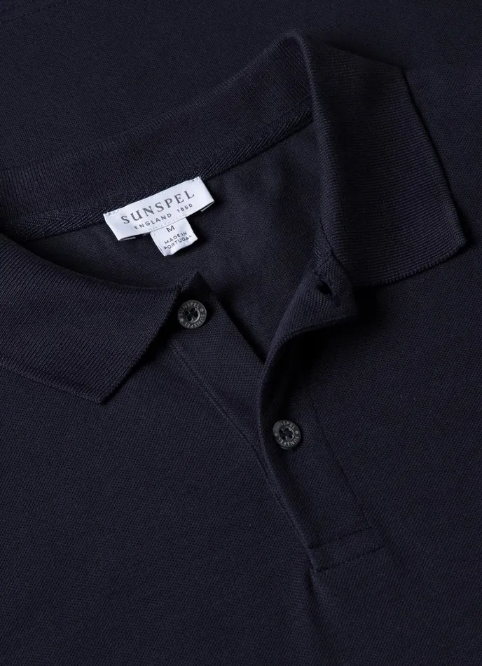 SUNSPEL Polo Shirts Piqu Polo Shirt Navy 8211 Men