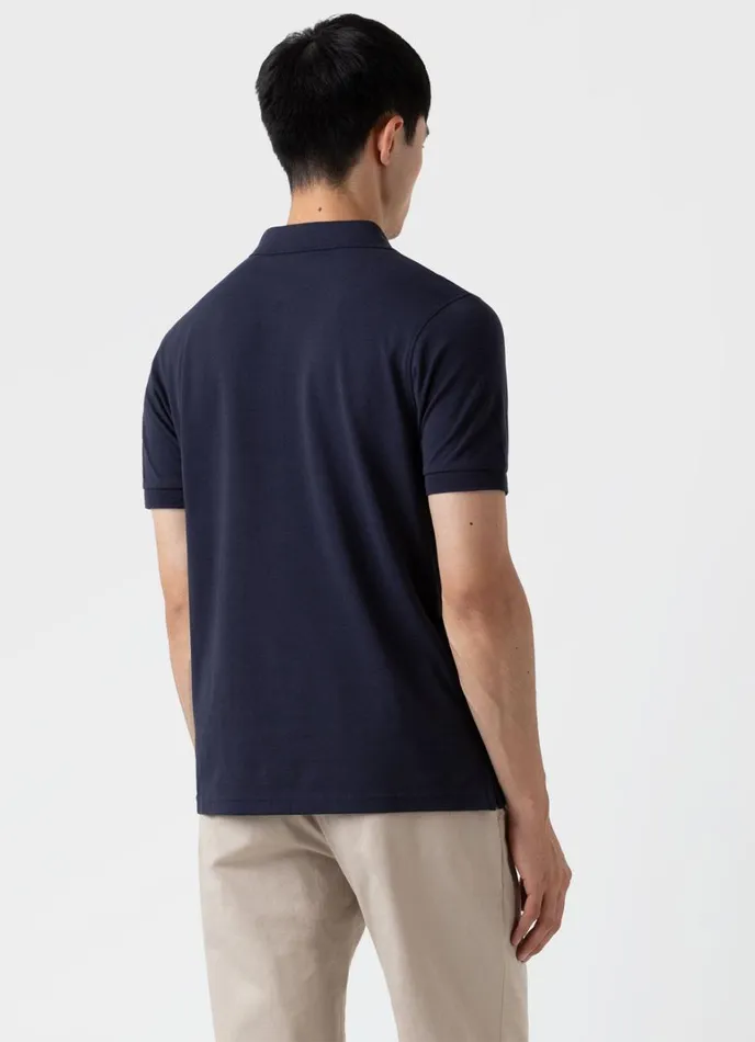 SUNSPEL Polo Shirts Piqu Polo Shirt Navy 8211 Men