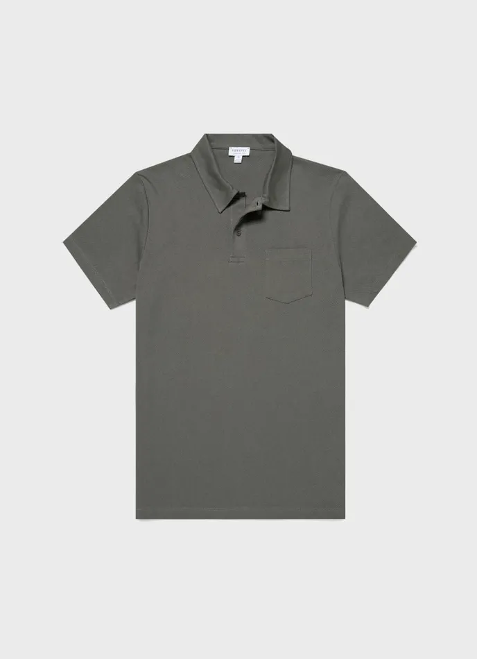 SUNSPEL Polo Shirts Riviera Polo Shirt Khaki 8211 Men