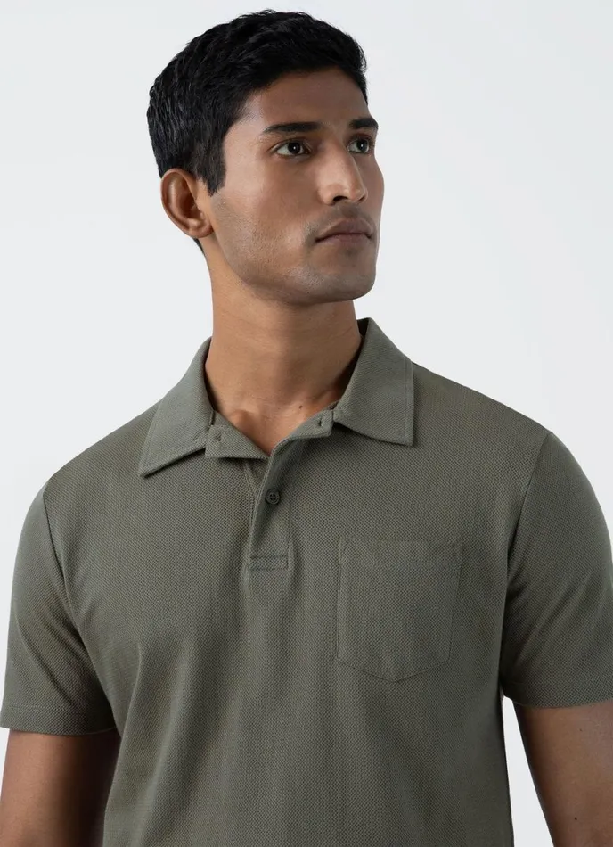 SUNSPEL Polo Shirts Riviera Polo Shirt Khaki 8211 Men