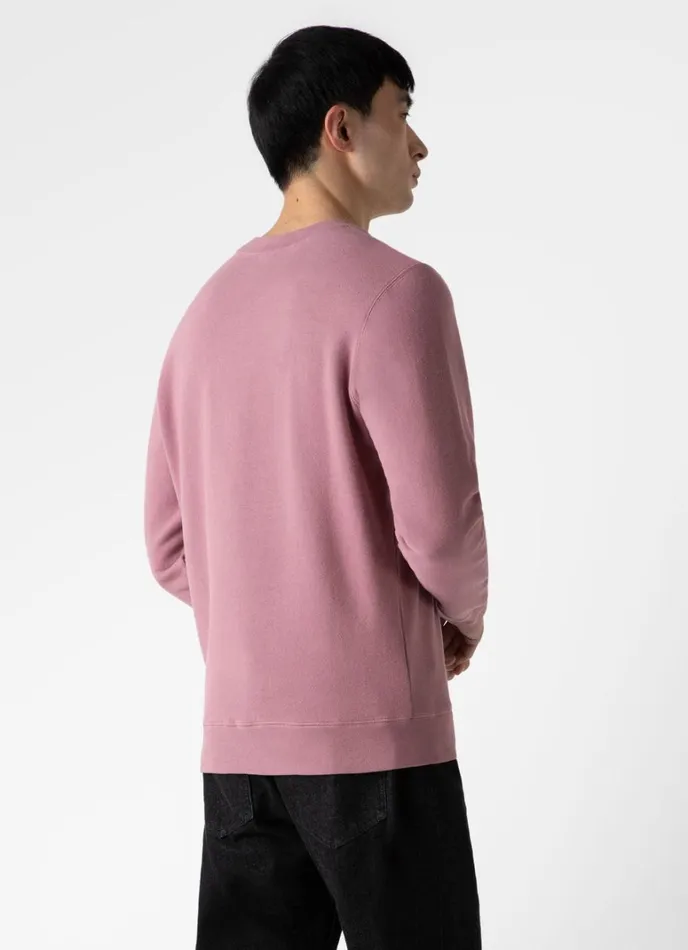 SUNSPEL Sweatshirts and Sweatpants Loopback Sweatshirt Vintage Pink 8211 Men