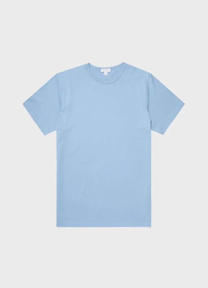 SUNSPEL Tshirts Classic Tshirt Sky Blue 8211 Men