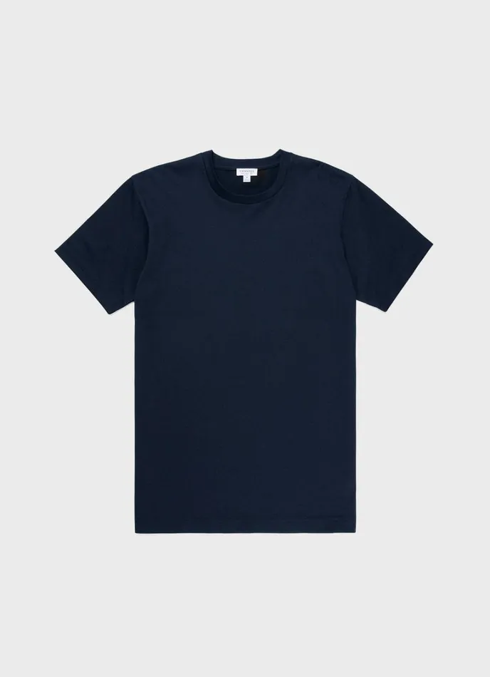 SUNSPEL Tshirts Riviera Midweight Tshirt Navy 8211 Men
