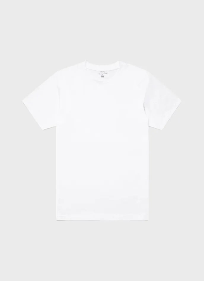 SUNSPEL Tshirts Riviera Midweight Tshirt White 8211 Men