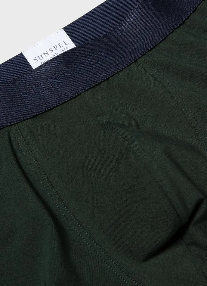SUNSPEL Trunks and Shorts Stretch Cotton Trunks Seaweed 8211 Men