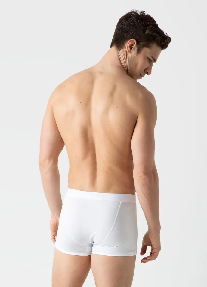 SUNSPEL Trunks and Shorts Superfine Cotton Trunks White 8211 Men