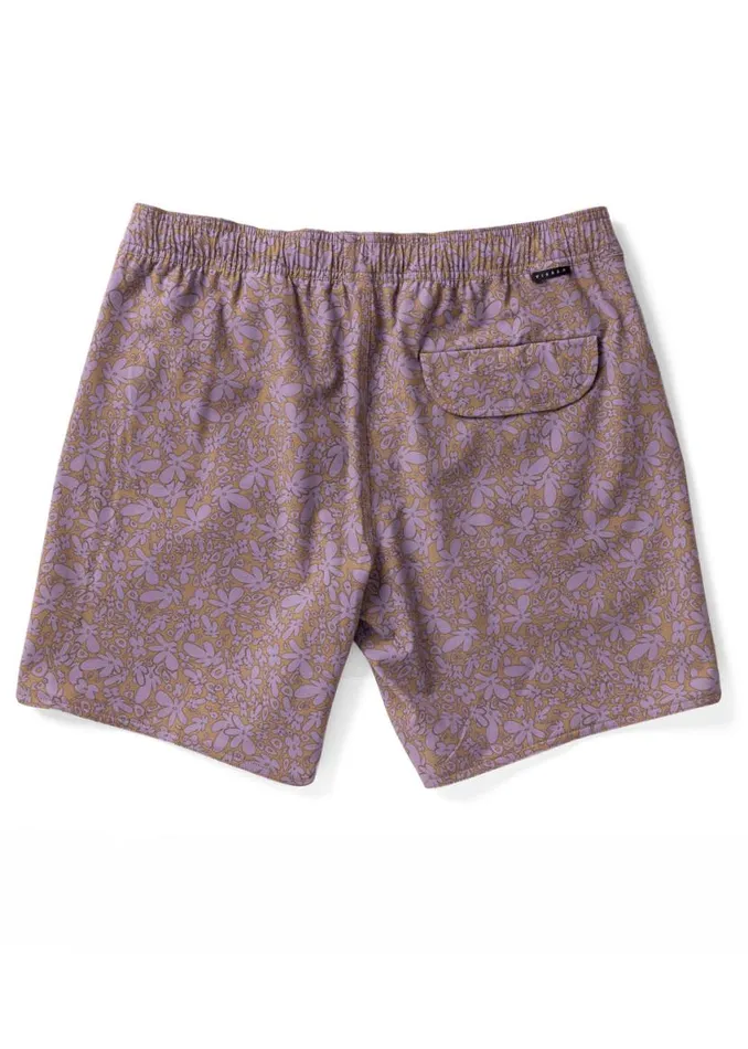 Superbloom 165quot Ecolastic Dusty Lilac Men Vissla Boardshorts