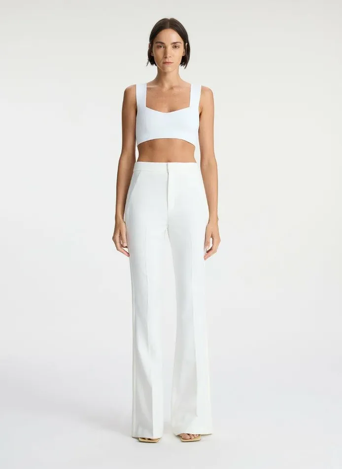 Sweaters Women ALC Jordana Compact Knit Bra White