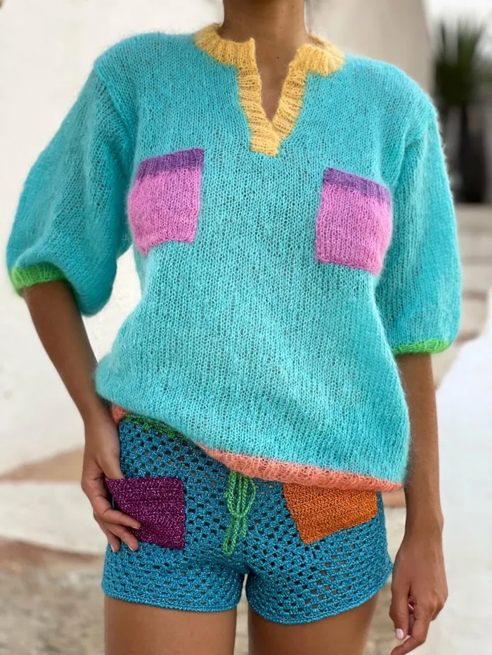 Sweaters Women Rose Carmine SWEATER BALLOON CANDY STRONGS