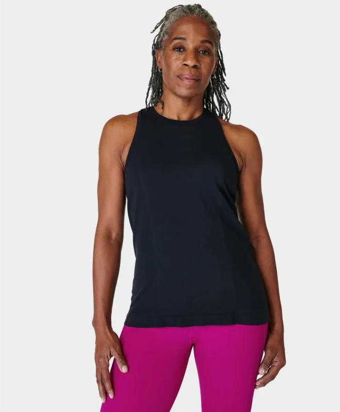 Sweaty Betty Athlete Seamless Featherweight Gym Tank Black Clothing Tank Tops Sweaty Betty Athlete Seamless Featherweight Gym Tank Black Clothing Tank Tops