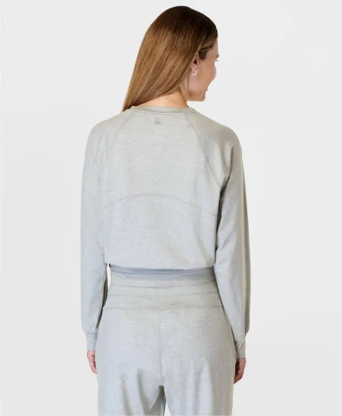 Sweaty Betty Gaia Yoga Long Sleeve Top Light Grey Marl Clothing Long Sleeve Tops Sweaty Betty Gaia Yoga Long Sleeve Top Light Grey Marl Clothing Long Sleeve Tops