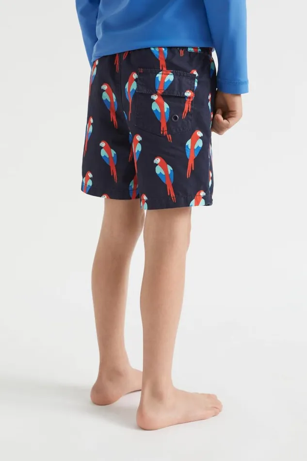 Swimwear Boy Seed Heritage Parrot Boardshort Midnight Blue