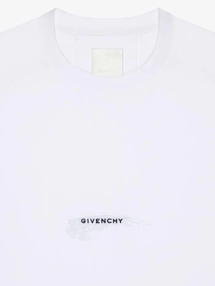 TShirt In Cotton Wings White Men Givenchy TShirts