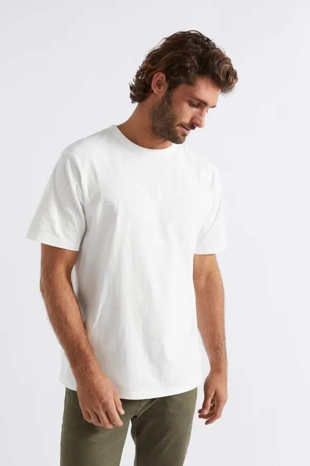 TShirts and Sweaters Man Seed Heritage Classic Tee Vintage White