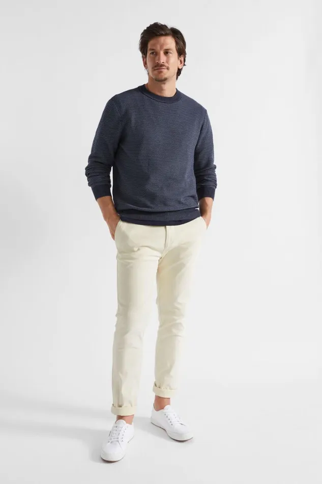 TShirts and Sweaters Man Seed Heritage Lightweight Sweater Midnight Blue